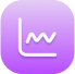 Elementor Line Chart Icon